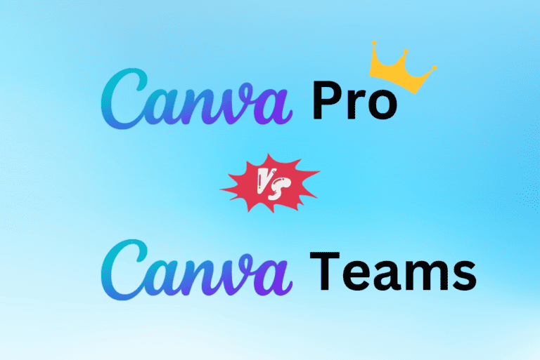 Canva Pro vs Canva Teams pricing